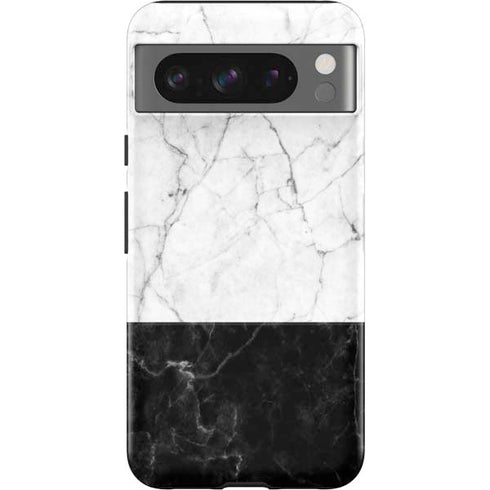 Marble Split Google Pixel 8 Pro Impact Case